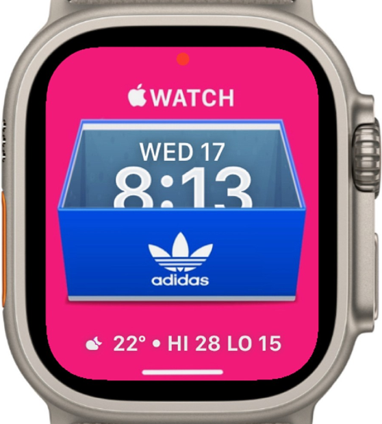 Apple Watch Face | Download Free | ADIDAS Box | Applewatch Face