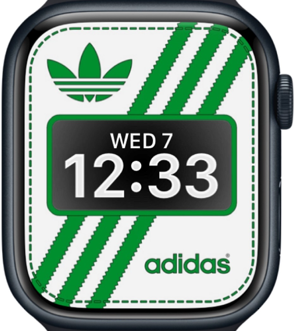 Apple Watch Face | Download Free | ADIDAS Diagonal | Applewatch Face