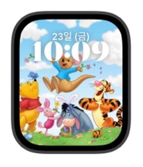 Apple Watch Face | Download Free | Disney Winnie the Pooh_Main character(2) | Applewatch Face