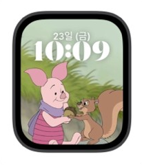 Apple Watch Face | Download Free | Disney Winnie the Pooh_Piglet(2) | Applewatch Face