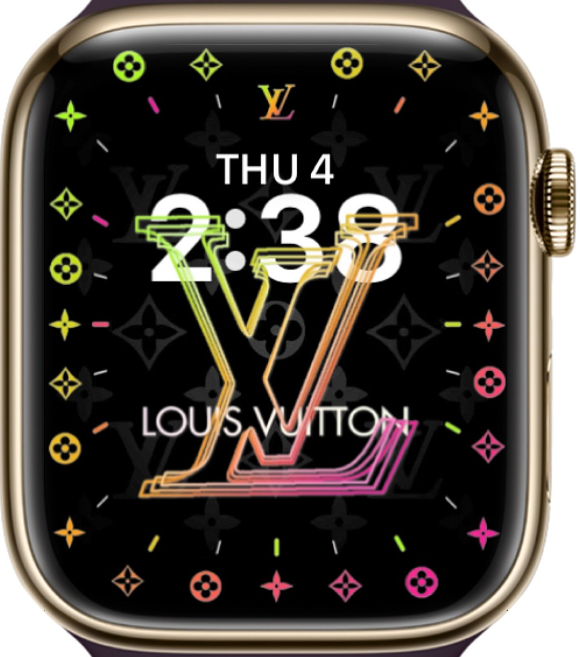 Apple Watch Face | Download Free | LouisVuitton Color | Applewatch Face