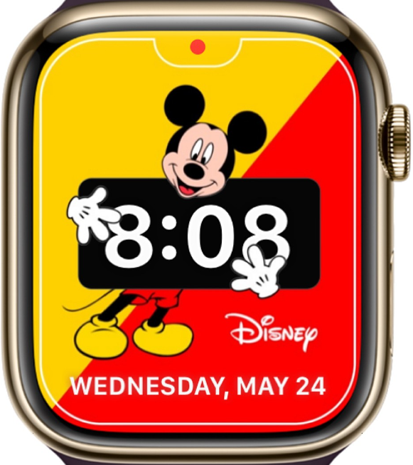 Apple Watch Face | Download Free | Mickey Mouse Diagonal | Applewatch Face