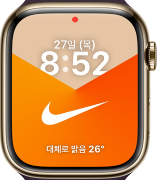 Apple Watch Face | Download Free | NIKE Orange | Applewatch Face