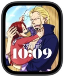 Apple Watch Face | Download Free | ONEPIECE Rayleigh&Shanks | Applewatch Face