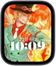 Apple Watch Face | Download Free | ONEPIECE Sabo&Ace | Applewatch Face