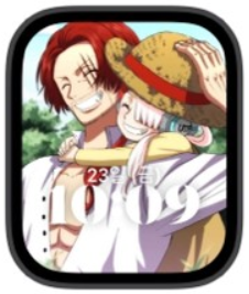 Apple Watch Face | Download Free | ONEPIECE Uta&Shanks | Applewatch Face