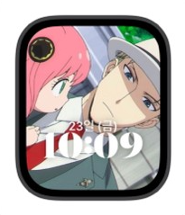 Apple Watch Face | Download Free | SPY FAMILY Anya&Loid | Applewatch Face