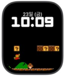Apple Watch Face | Download Free | Super Mario Retro Night | Applewatch Face