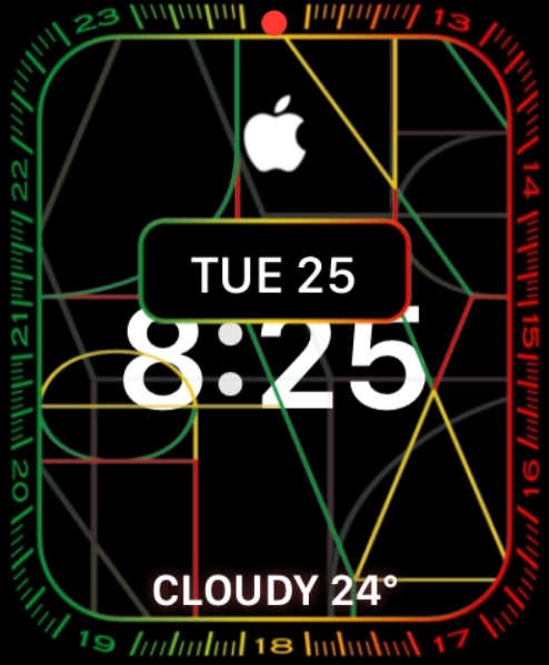 Apple Watch Face | Download Free | APPLE Shape | Applewatch Face