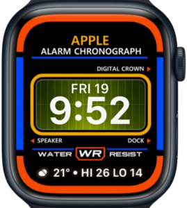 Apple Watch Face | Download Free | CASIO