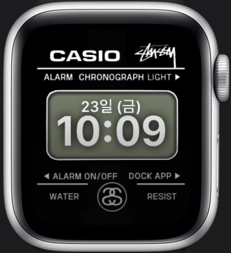 Apple Watch Face | Download Free | CASIO STUSSY | Applewatch Face