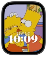 Apple Watch Face | Download Free | The Simpsons Bart&Lisa | Applewatch Face