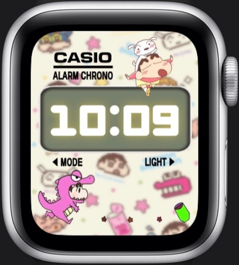 Apple Watch Face | Download Free | CASIO Shin Nohara | Applewatch Face