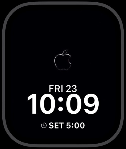 Apple Watch Face | Download Free | APPLE Black | Applewatch Face