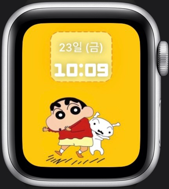 Apple Watch Face | Download Free | Crayon ShinChan Shin Nohara&whitey | Applewatch Face